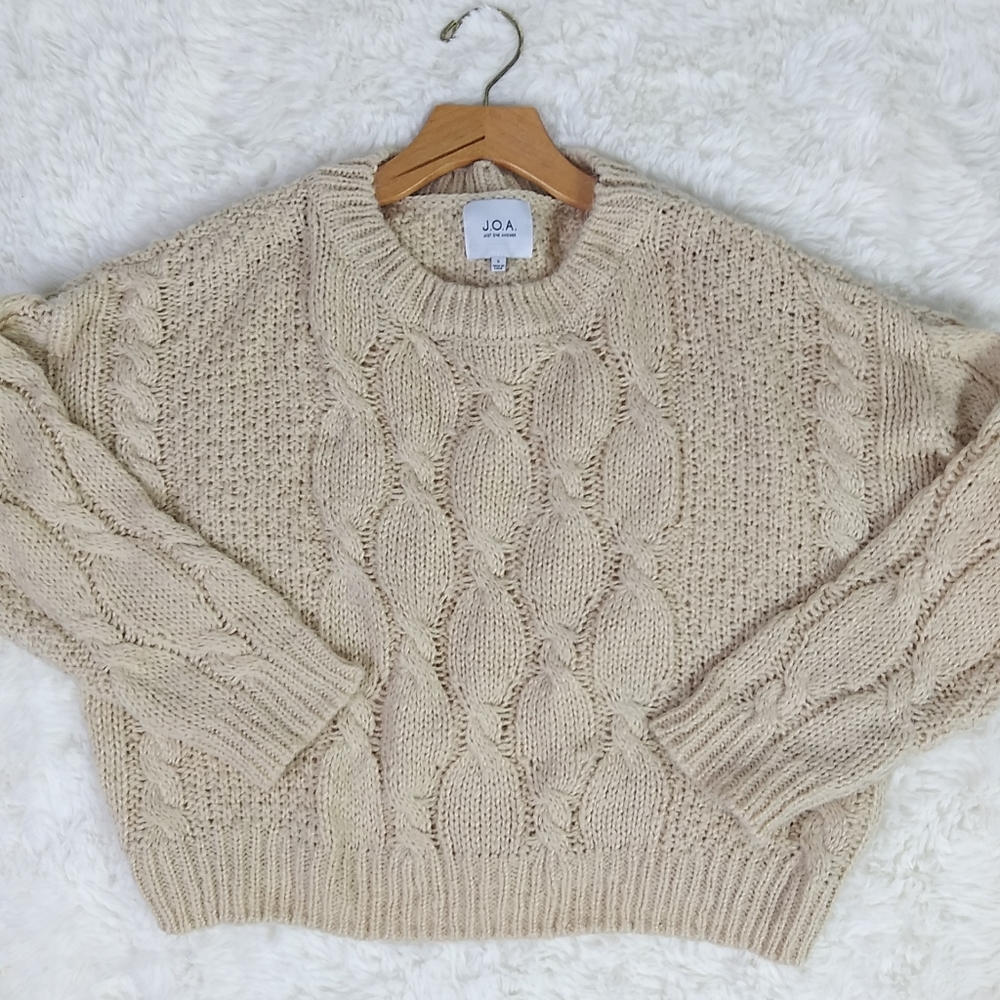 J.O.A oversized pullover knit sweater S